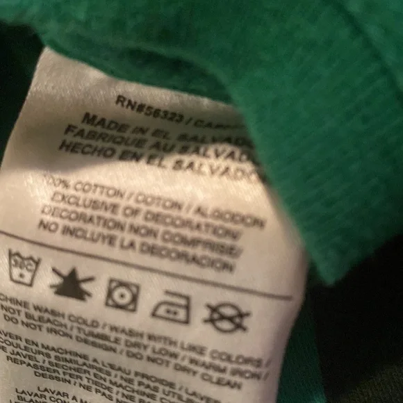 Nike size small green shirt sleeve T-shirt - Picture 3 of 7